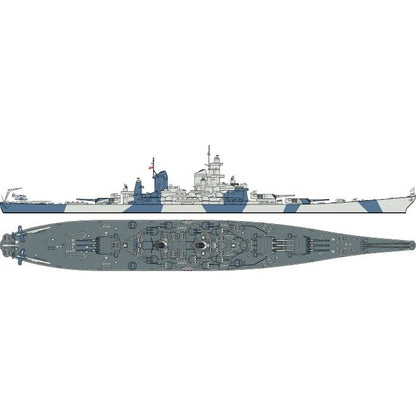 Tamiya 1/700 WL 31616 美國艾奧瓦號戰艦 組裝模型