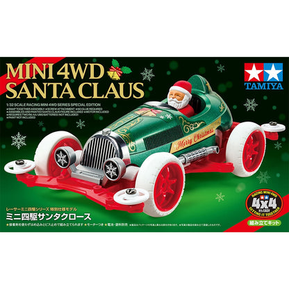 Tamiya 迷你四驅車 四驅車聖誕老人賽車Santa Claus (VS底盤) 組裝模型