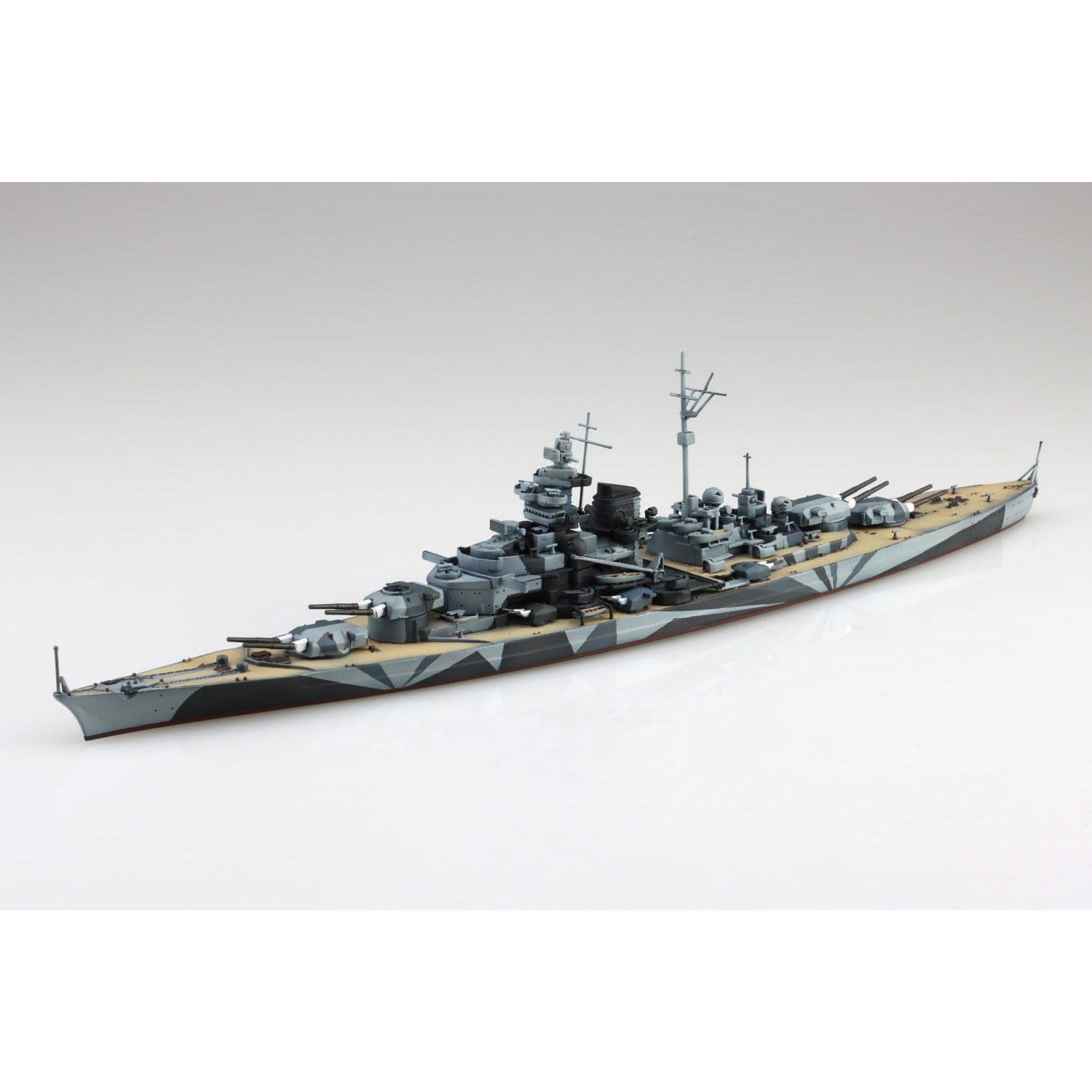 Aoshima 1/700 WL 619 德國戰艦提爾皮茨號 組裝模型
