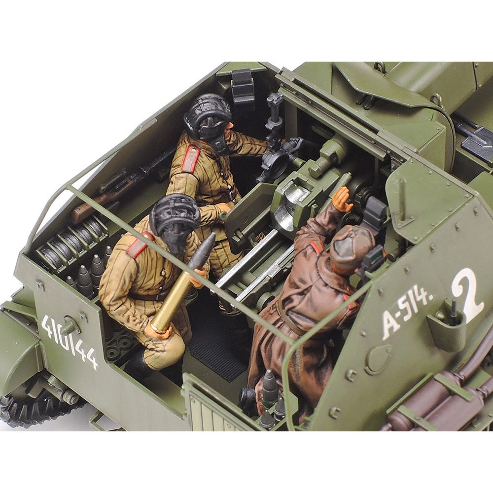 Tamiya 1/35 MM 348 蘇聯自行火炮 SU-76M 組裝模型