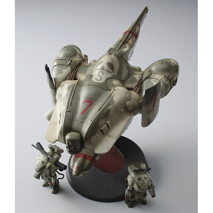 Hasegawa 1/35 橫山宏 機械戰士 月潛者 魔鬼魚 組裝模型