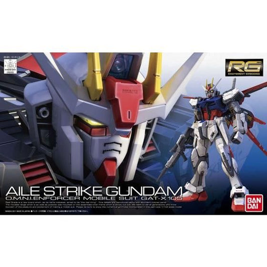 Bandai 1/144 RG 03 GAT-X105 Aile Strike Gundam Plastic Model Kit