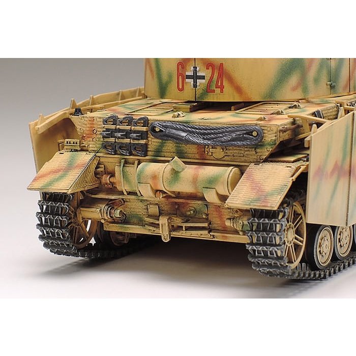 Tamiya 1/48 MM 32584 德國四號坦克IV H型（後期生產型） 組裝模型