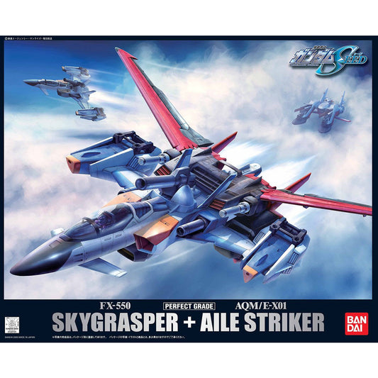 Bandai 1/100 MG Skygrasper + Aile Striker Plastic Model Kit