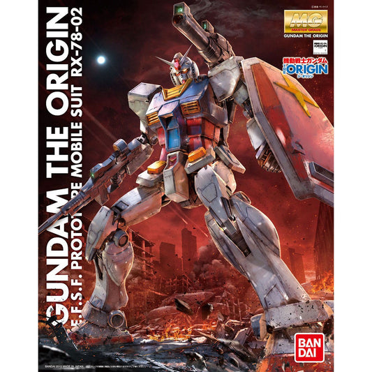 Bandai 1/100 MG RX-78-02 Gundam (Gundam The Origin Version) Plastic Model Kit