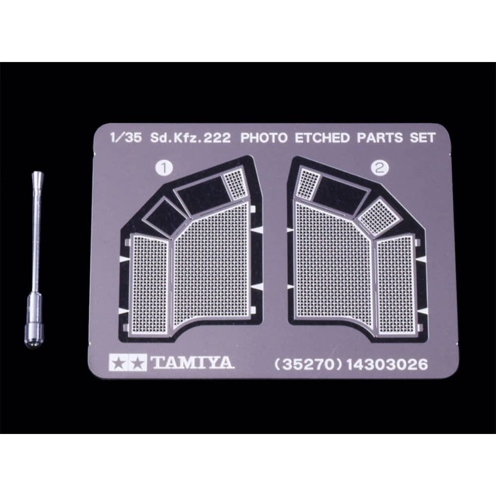 Tamiya 1/35 MM 35270 德國裝甲車Sd.Kfz.222特別版 組裝模型