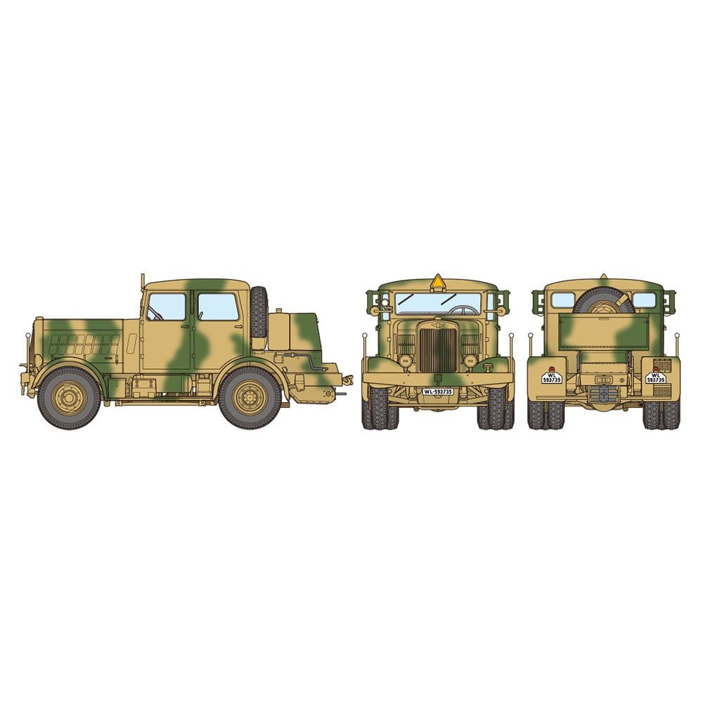 Tamiya 1/48 MM 32593 德國重型拖拉機SS-100 組裝模型