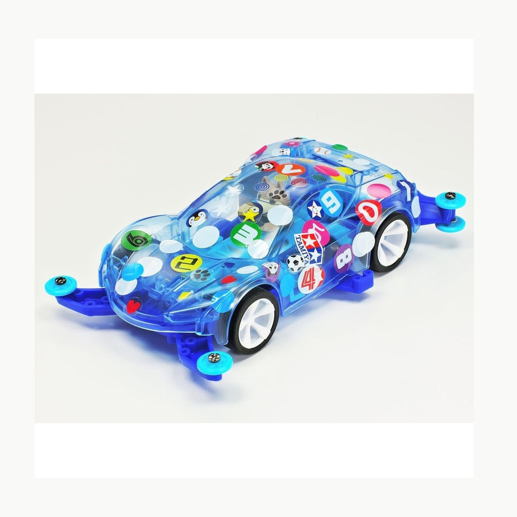 Tamiya 迷你四驅車 17901 雷切【藍色】賽犬 組裝模型