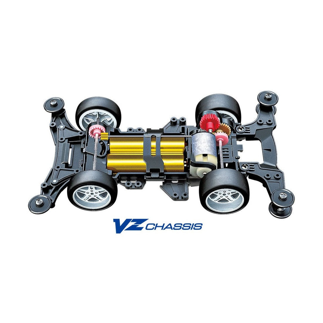 Tamiya 迷你四驅車 18105 The GRASSHOPPER Jr. (VZ 底盤) 組裝模型