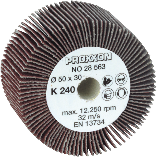 PROXXON 28563 Grinding mop cylinder for WAS/A, 240 grit, 2 pieces - TwinnerModel