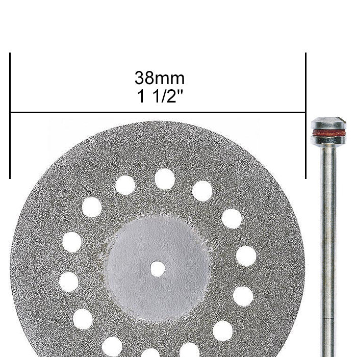 PROXXON 28846 Diamond-coated cutting disc with cooling holes 38mm diameter - TwinnerModel