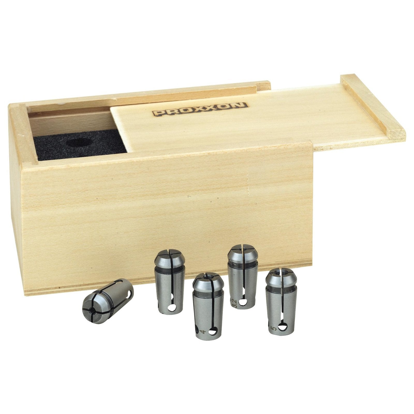 PROXXON 24144 5 pcs. Collet set for FF/PF 230 - TwinnerModel