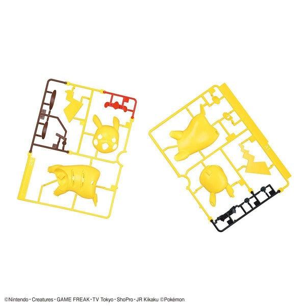 Bandai 寵物小精靈 PLAMO COLLECTION QUICK!! 003 皮卡丘 戰鬥姿勢 組裝模型 - TwinnerModel