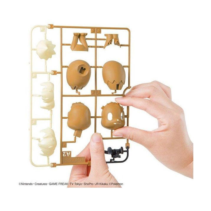 Bandai 寵物小精靈 PLAMO COLLECTION QUICK!! 004 伊布 組裝模型 - TwinnerModel