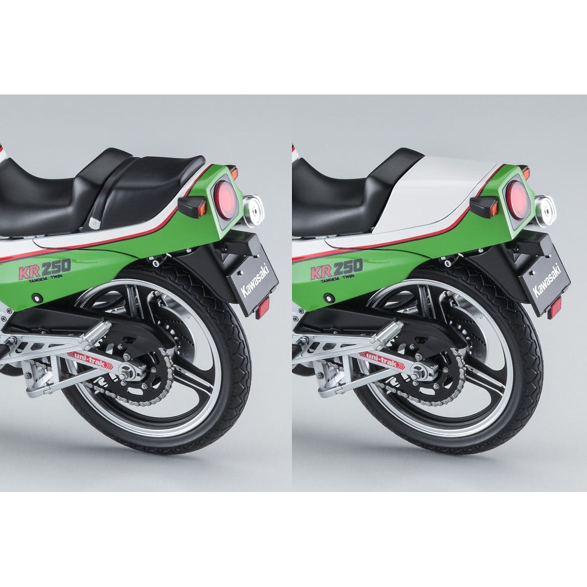 Hasegawa 1/12 BK 12 KAWASAKI KR250 KR250A 組裝模型 - TwinnerModel