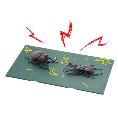 Fujimi 1/1 自由研究 25 獨角仙vs 鍬形蟲對決套組 組裝模型 - TwinnerModel