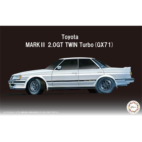 Fujimi 1/24 ID 275 TOYOTA MARKII GX71 2.0 GT TWIN TURBO 組裝模型 - TwinnerModel