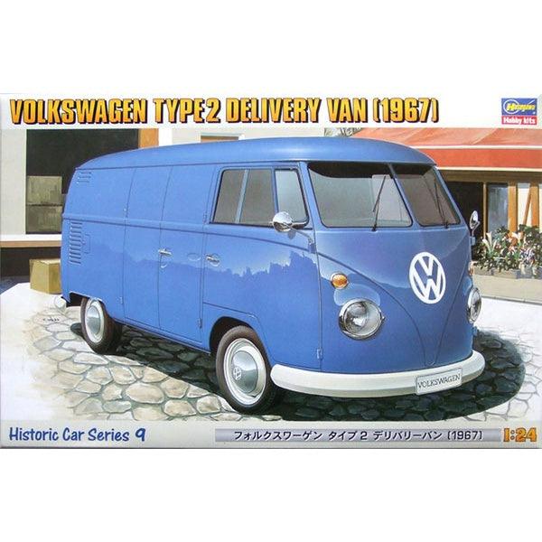 Hasegawa 1/24 HC 009 VOLKSWAGEN TYPE 2 DELIVER VAN 1967 組裝模型 - TwinnerModel