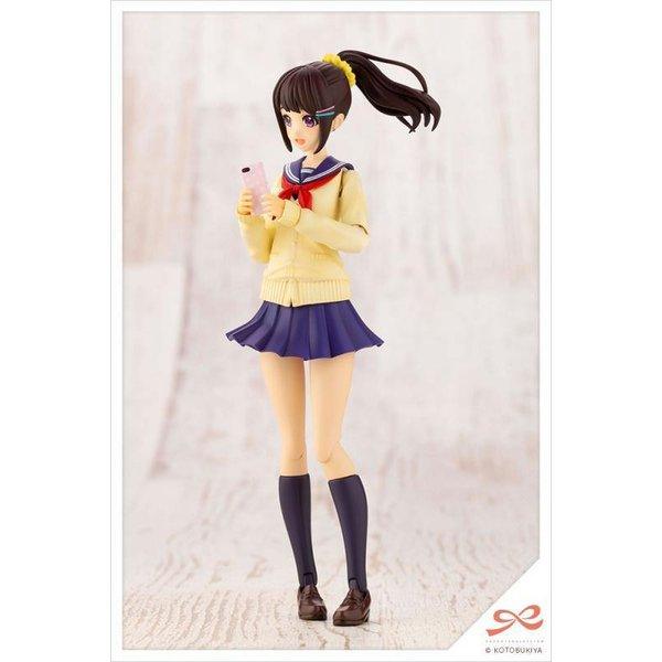 Kotobukiya 1/10 創彩少女庭園 結城圓 冬季制服 組裝模型 - TwinnerModel