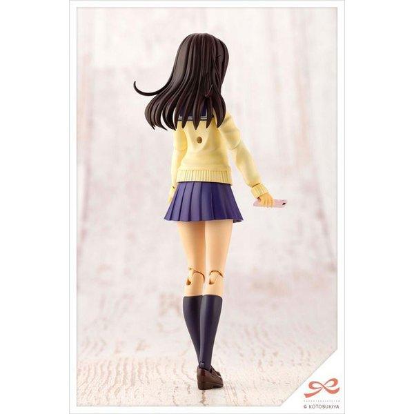 Kotobukiya 1/10 創彩少女庭園 結城圓 冬季制服 組裝模型 - TwinnerModel