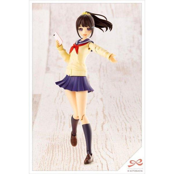 Kotobukiya 1/10 創彩少女庭園 結城圓 冬季制服 組裝模型 - TwinnerModel