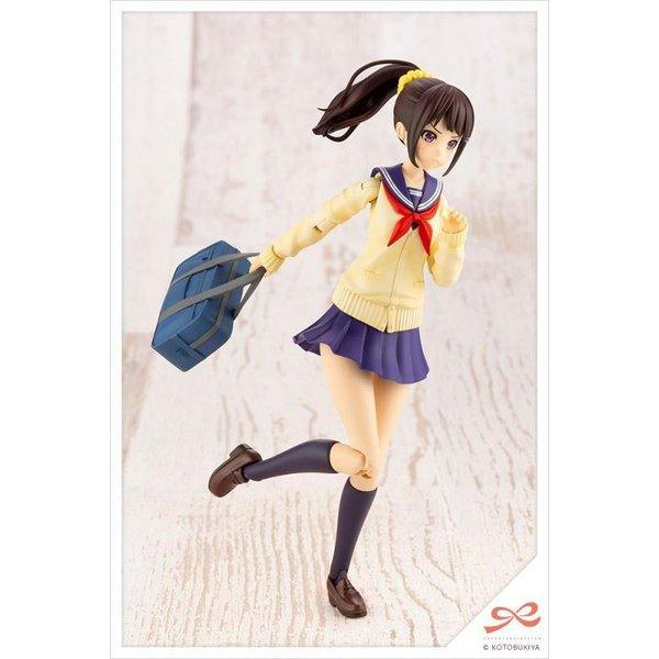 Kotobukiya 1/10 創彩少女庭園 結城圓 冬季制服 組裝模型 - TwinnerModel