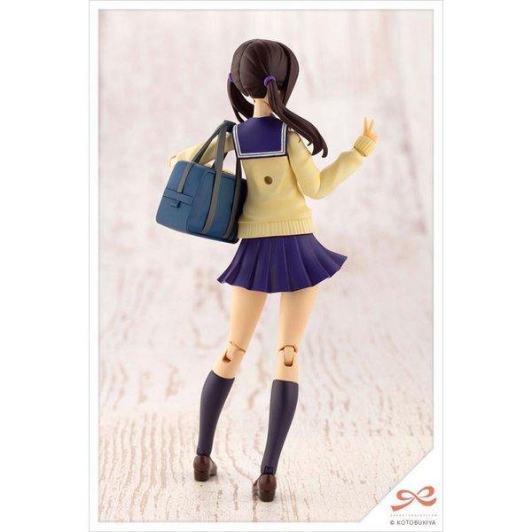 Kotobukiya 1/10 創彩少女庭園 結城圓 冬季制服 組裝模型 - TwinnerModel