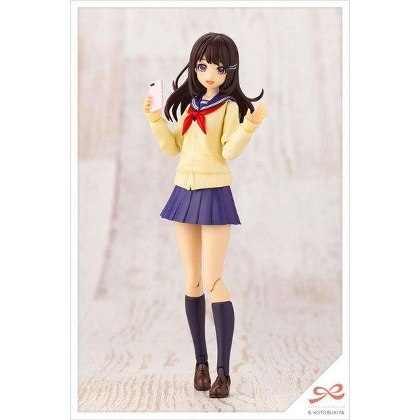 Kotobukiya 1/10 創彩少女庭園 結城圓 冬季制服 組裝模型 - TwinnerModel