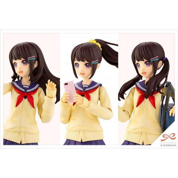 Kotobukiya 1/10 創彩少女庭園 結城圓 冬季制服 組裝模型 - TwinnerModel