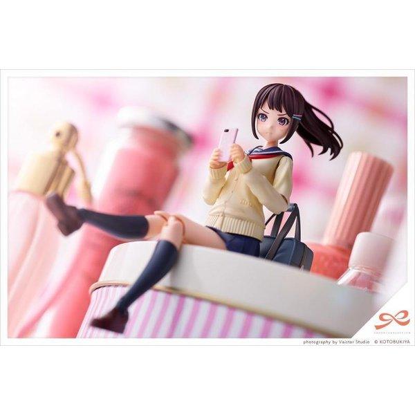 Kotobukiya 1/10 創彩少女庭園 結城圓 冬季制服 組裝模型 - TwinnerModel