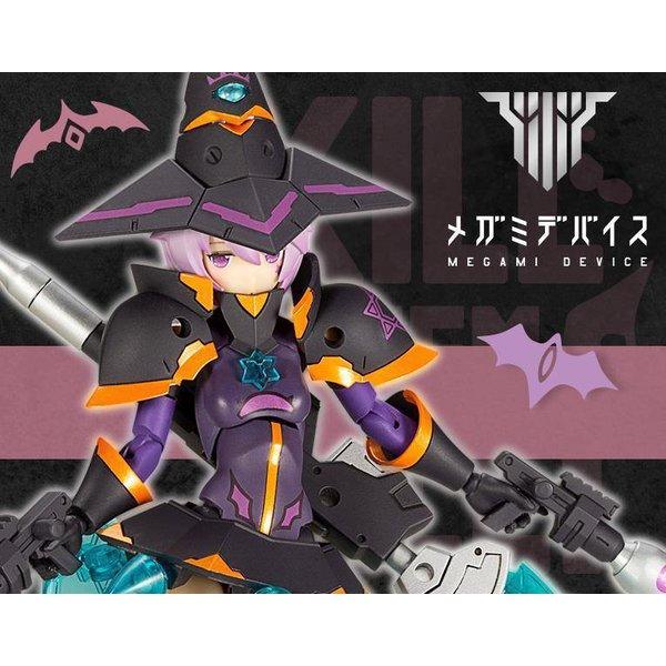 Kotobukiya 1/1 Megami Device 女神裝置 008 魔法少女 Chaos & Witch Darkness 組裝模型 - TwinnerModel