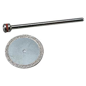 PROXXON 28840 Diamond cutting disc, 20 mm + arbor - TwinnerModel
