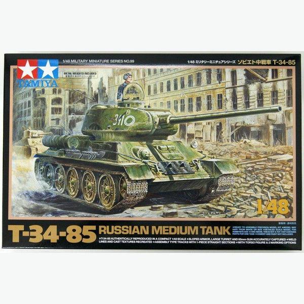 Tamiya 1/48 MM 32599 俄羅斯中型坦克T-34-85 組裝模型 - TwinnerModel
