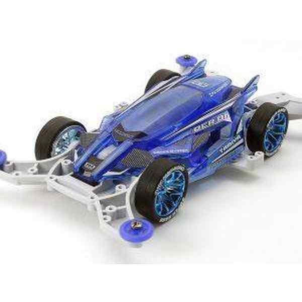 Tamiya 迷你四驅車 DCR-02螢光綠特別版 (MA底盤) 組裝模型 - TwinnerModel