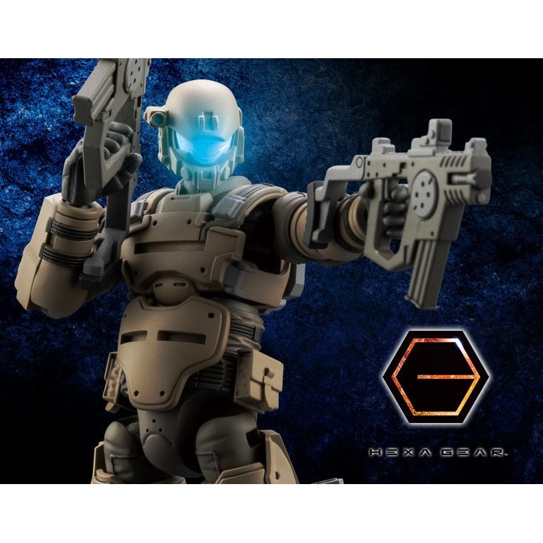 Kotobukiya 1/24 Hexa Gear 六角機牙 061 牙機將 戰法師・追獵者 組裝模型 - TwinnerModel