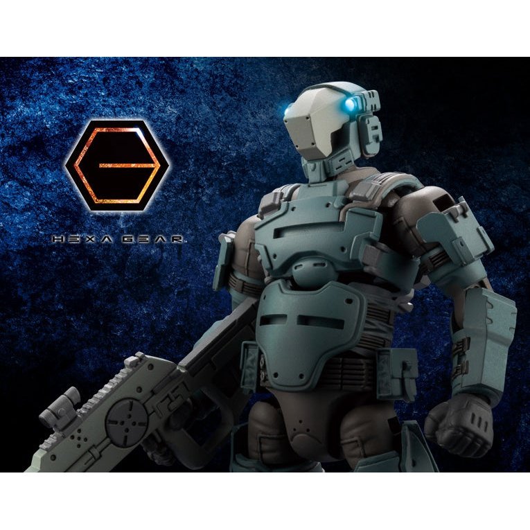 Kotobukiya 1/24 Hexa Gear 六角機牙 062 牙機將 戰法師・地獄犬 組裝模型 - TwinnerModel