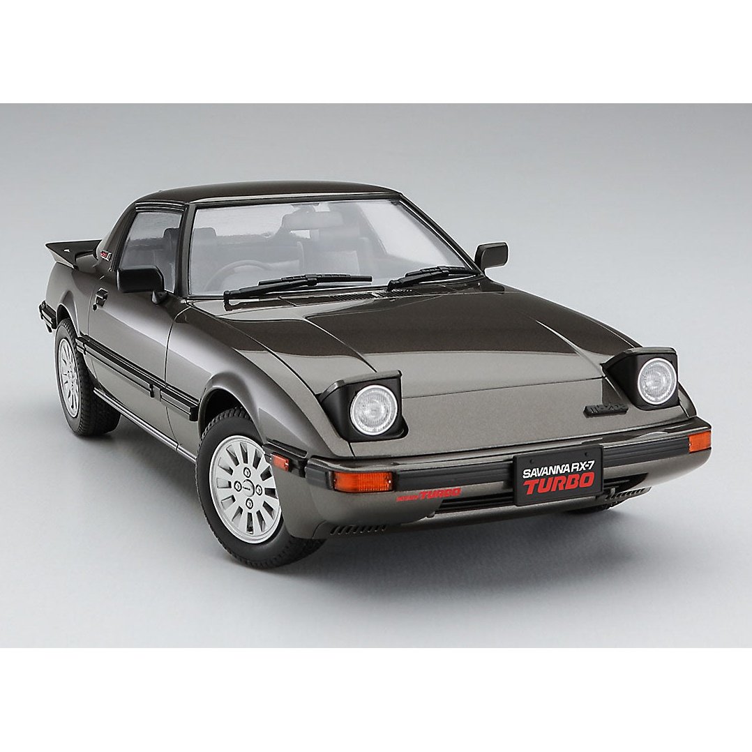 Hasegawa 1/24 HC 52 MAZDA SAVANNA RX-7 SA22C LATE TURBO GT 組裝模型 - TwinnerModel