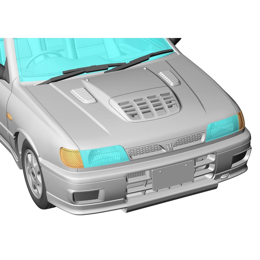 Hasegawa 1/24 HC 47 NISSAN PULSAR RNN14 GTI-R 組裝模型 - TwinnerModel