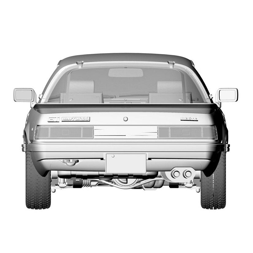 Hasegawa 1/24 HC 52 MAZDA SAVANNA RX-7 SA22C LATE TURBO GT 組裝模型 - TwinnerModel