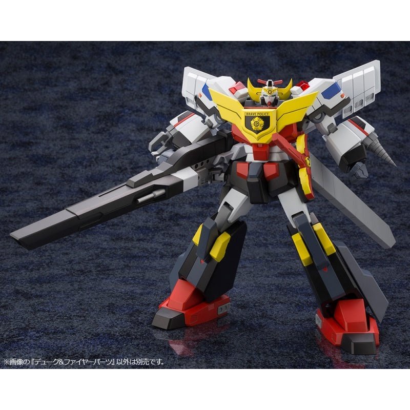 Kotobukiya FRAME ARMS 骨裝機兵 勇者警察迪克＆火焰強化配件 組裝模型 - TwinnerModel