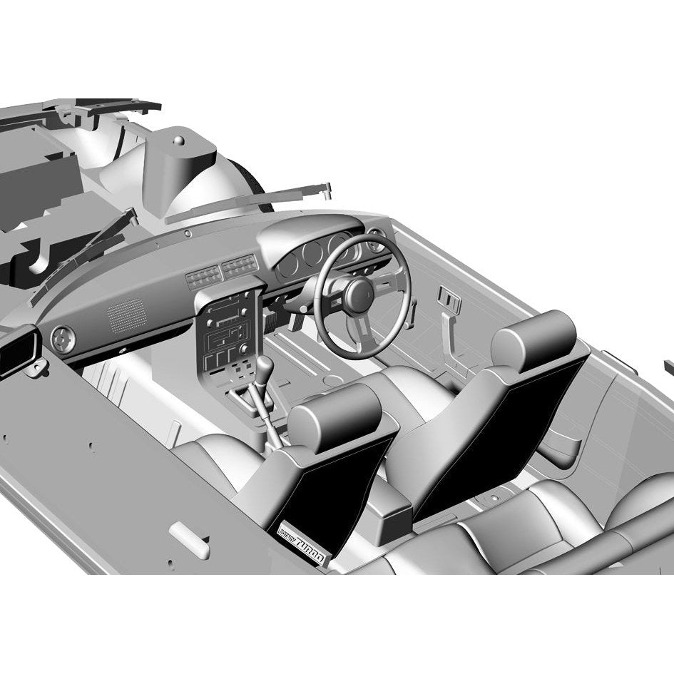 Hasegawa 1/24 HC 52 MAZDA SAVANNA RX-7 SA22C LATE TURBO GT 組裝模型 - TwinnerModel
