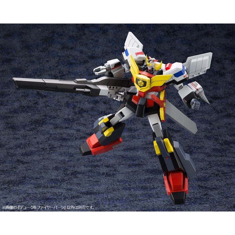 Kotobukiya FRAME ARMS 骨裝機兵 勇者警察迪克＆火焰強化配件 組裝模型 - TwinnerModel