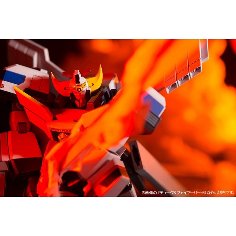 Kotobukiya FRAME ARMS 骨裝機兵 勇者警察迪克＆火焰強化配件 組裝模型 - TwinnerModel