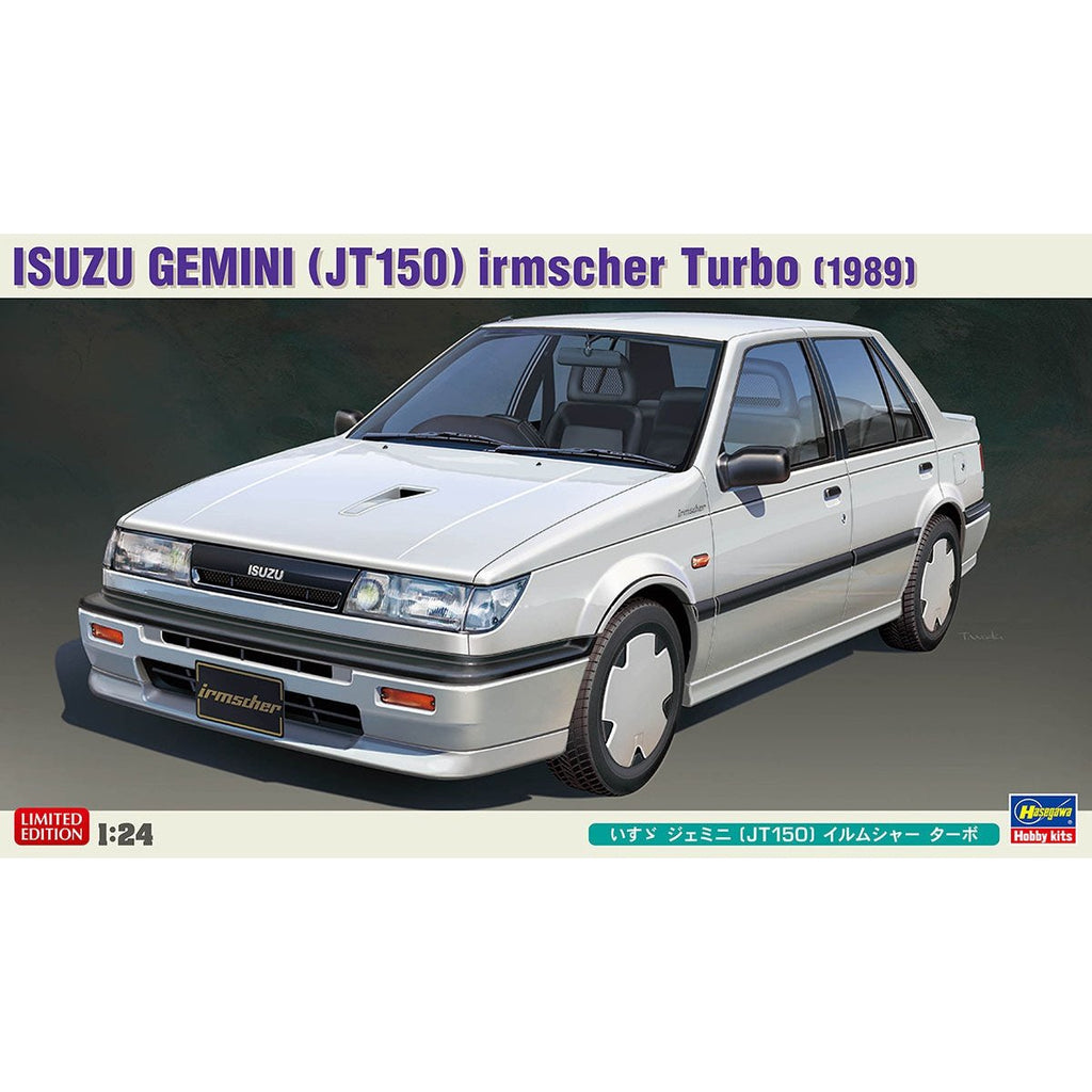 Hasegawa 1/24 LM 20377 ISUZU GEMINI JT150 IRMSCHER TURBO 組裝模型 - TwinnerModel