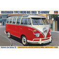 Hasegawa 1/24 HC 10 VOLKSWAGEN TYPE 2 MICRO BUS 23-WINDOW 組裝模型 - TwinnerModel