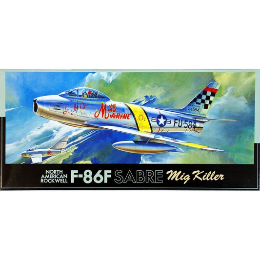 Fujimi 1/72 AF F-86F SABRE "MIG KILLER" - ALUMINIUM FINISH 組裝模型 - TwinnerModel