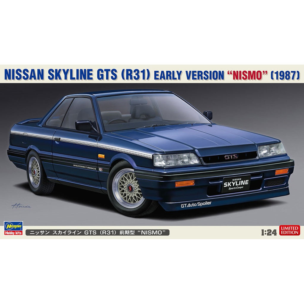 Hasegawa 1/24 LM 20378 NISSAN SKYLINE GTS-R R31 EARLY TYPE `NISMO` 組裝模型 - TwinnerModel