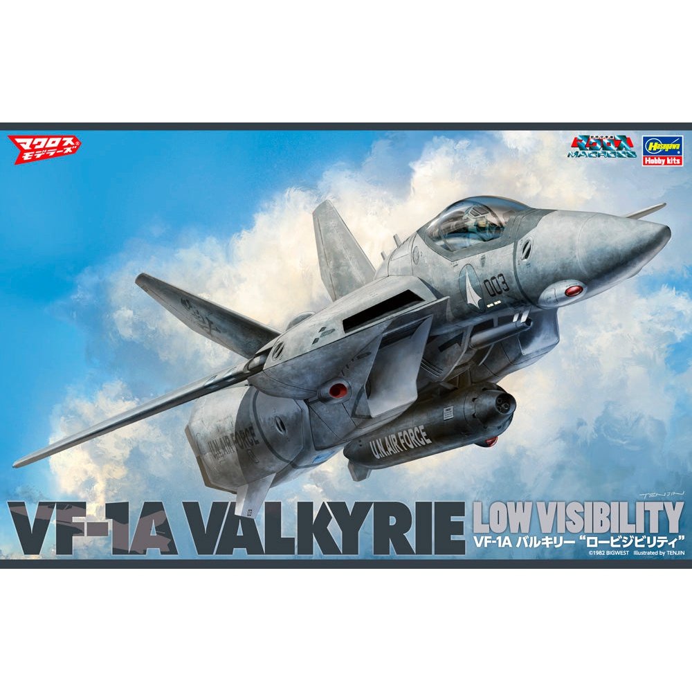 Hasegawa 1/48 超時空要塞 VF-1A VALKYRIE `LOW VISIBILITY` 組裝模型 - TwinnerModel