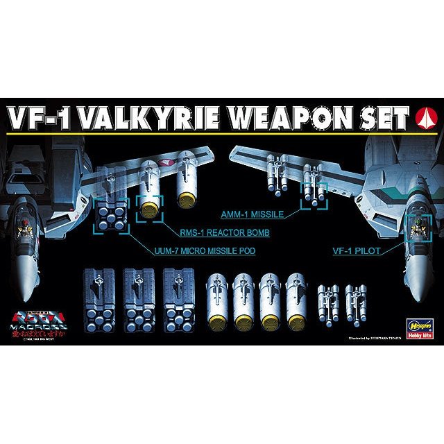 Hasegawa 1/72 超時空要塞 06 VF-1 VALKYRIE WEAPON SET 組裝模型 - TwinnerModel