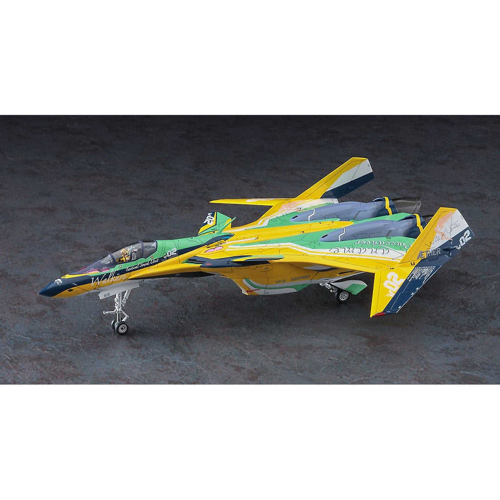 Hasegawa 1/72 超時空要塞DELTA VF-31F SIEGFRIED `KANAME BUCCANEER COLOR` 組裝模型 - TwinnerModel